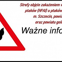 Rozporządzenie Wojewody Zachodniopomorskiego w sprawie wyznaczenia strefy objętej zakażeniem wysoce zjadliwą grypą ptaków (HPAI) u ptaków dzikich 
