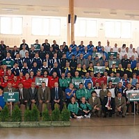 Rozpoczęcie VI Mistrzostw Leśników w Piłce Siatkowej - Goleniów 2013 o Puchar Dyrektora Generalnego Lasów Państwowych