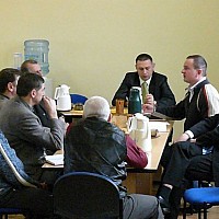 Spotkanie Przewodniczących Rad.   Starostwo 30.03.2009r.