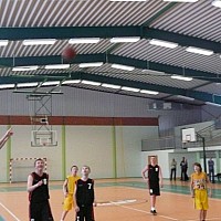 Przybiernów - grała Powiatowa  Liga Gimnazjalnej  Koszykówki - Memoriał Artura Deca.