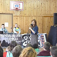 Hip-hopowa impreza w Zespole Szkół w Goleniowie