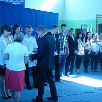 Uroczyste zakończenie roku szkolnego 2011/2012 w Zespole Szkół Zawodowych w Goleniowie