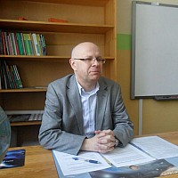 Spotkanie z dyrektorem Wydziału Komunikacji w Zespole Szkół Zawodowych w Goleniowie