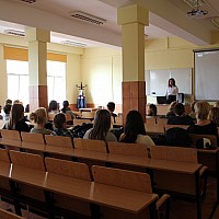 Uczniowie goleniowskiego liceum z wizytą na Wydziale Prawa i Administracji Uniwersytetu Szczecińskiego