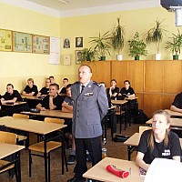 Edukacja policyjna w I LO w Nowogardzie