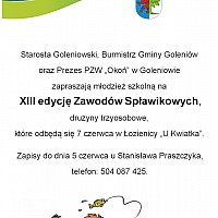 XIII edycja Zawodów Spławikowych 