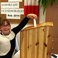 Dla siebie i dla innych - wybory samorządu uczniowskiego w roku szkolnym 2014/2015