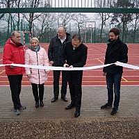 - Zakończenie inwestycji budowy boisk przy Zespole Szkół nr 1 w Goleniowie