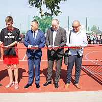 Uroczyste otwarcie obiektów sportowych przy Zespole Szkół nr 1 w Goleniowie