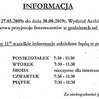 INFORMACJA - Wydział Architektury i Budownictwa w Starostwie Powiatowym w Goleniowie