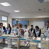 Uczniowie z ZSS w  Goleniowie na Festiwalu Nauki 2019