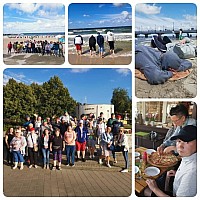 Wyjazd nad Bałtyk mieszkańców Domu Pomocy Społecznej w Nowogardzie