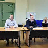 Spotkanie Starosty Goleniowskiego z dyrektorami jednostek i wydziałów