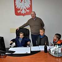 Wizyta najmłodszych w Starostwie Powiatowym w Goleniowie